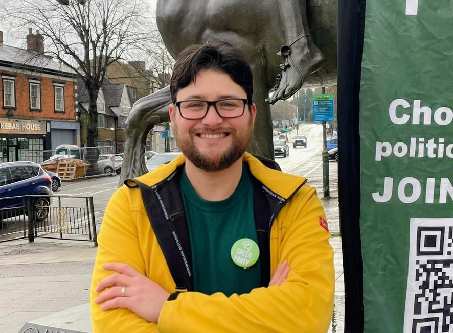 Sam Burnett your Green Party Candidate for Banbury Colthorpe and Easington